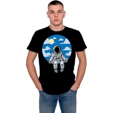 BUMETA Astronot Uzay Cosmos Tişört  T-Shirt