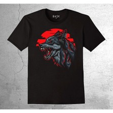 BUMETA Wolf Kurt Bozkurt Kurt Kafası Tişört Çocuk T-Shirt