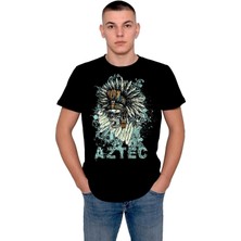 BUMETA Aztec Skull Kızıldereli Kuru Kafa Tişört  T-Shirt