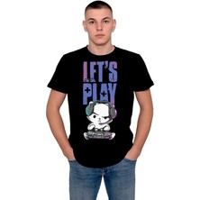BUMETA Lets Play Cat Dj Kedi Party Time Tişört  T-Shirt