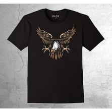 BUMETA Kara Kartal Balck Eagle Yırtıcı Vahşi Tişört Çocuk T-Shirt