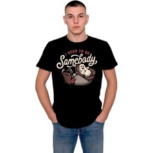 BUMETA Pisikolog Azrail Hayalet Terapi I Used To Be Somebody Tişört  T-Shirt