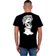 BUMETA Kuru Kafa Skull Grecee Heykel Tişört  T-Shirt