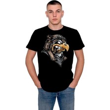 BUMETA Kartal Angry Eagle Bullet Kask Tişört  T-Shirt