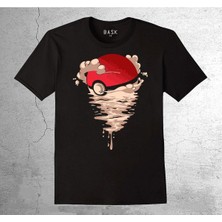 BUMETA Pokemon Pokemon Go Kırmızı Top Tişört Çocuk T-Shirt