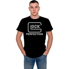 BUMETA Glock Lock Perfection Logo Tişört  T-Shirt