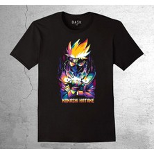 BUMETA Naruto Anime Kakashi Korea Tişört Çocuk T-Shirt