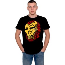 BUMETA Iron Man Demir Adam Süper Kahraman Tişört  T-Shirt