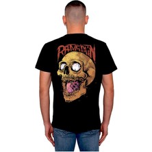 BUMETA Ramstain Remsten Skull Kuru Kafa Music Tişört  T-Shirt