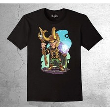 BUMETA Loki Ice Buz Asa Thor Tişört Çocuk T-Shirt