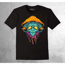 BUMETA Alien Magic Mushrooms Psychedelic Uzaylı Tişört Çocuk T-Shirt