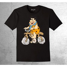 BUMETA Taş Devri Fred Çakmaktaş Çizgi Film Tişört Çocuk T-Shirt