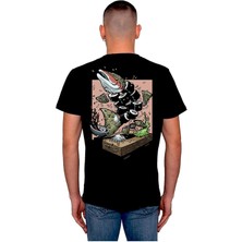 BUMETA Fish Sushi Suşi Japan Rice Tişört  T-Shirt