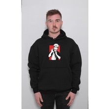 BUMETA Naruto Anime Kakashi Ice Cream Japanese Japon Sweatshirt  Kapüşonlu Hoodie