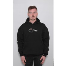BUMETA Coffe Kahve Americano Sweatshirt  Kapüşonlu Hoodie