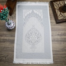 Asya Bayrak Tafta Seccade Koyu Gri