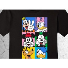BUMETA Miki Mouse Scooby Doo Donald Duck Tişört Çocuk T-Shirt