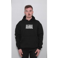BUMETA Animal Fitness Gym Tank Sporcu Sweatshirt  Kapüşonlu Hoodie