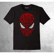 BUMETA Spiderman Örümcek Adam Mask Tişört Çocuk T-Shirt