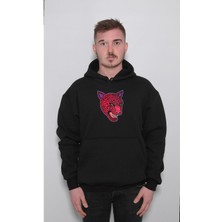 BUMETA Kaplan Tiger Animal Yırtıcı Vahşi Doğa Sweatshirt  Kapüşonlu Hoodie