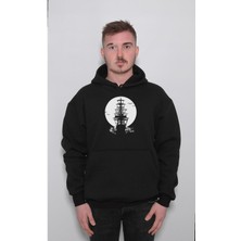 BUMETA Gemi Titanic Dolunay Sefer Yelkenli Korsan Deniz Sweatshirt  Kapüşonlu Hoodie