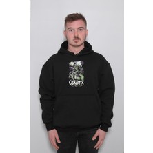 BUMETA Carnifex Rock Ghotic Black Metal Dead Sweatshirt  Kapüşonlu Hoodie
