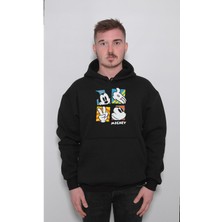 BUMETA Mickey Mouse Çizgi Dizi Minnie Mouse Sweatshirt  Kapüşonlu Hoodie