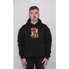 BUMETA Super Mario Game Ateri Winner Sweatshirt  Kapüşonlu Hoodie