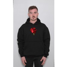 BUMETA Moneykid Flower Rose Dollar Money Sweatshirt  Kapüşonlu Hoodie