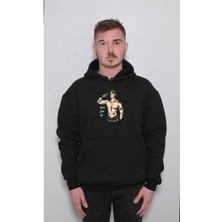 BUMETA John Cena Never Give Up Amerikan Güreşi Sweatshirt  Kapüşonlu Hoodie