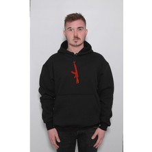 BUMETA Ak-47 Kalaşnikof Keleş Sweatshirt  Kapüşonlu Hoodie