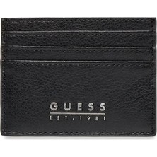 Guess Erkek Mestre Siyah Kart Tutucu
