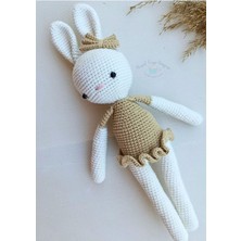 Neotan Tavşan - Harika Hayvanlar Serisi Doğal Amigurumi Oyuncak 30 cm