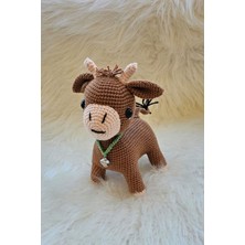 Neotan Amigurumi Kahverengi Sevimli Boğa