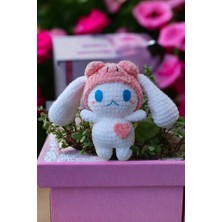 Neotan Amigurumi Cinnamoroll Kadife Örgü Oyuncak