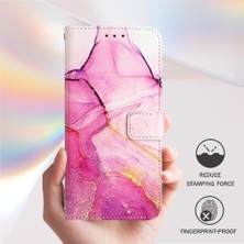 Colorful Shop Samsung Galaxy J7 2017 Kickstand Cüzdan Pu Deri Mermer Desen (Yurt Dışından)