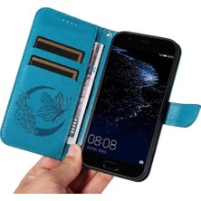 Colorful Shop Huawei P10 Ayrılabilir El Kayışı ile Yüksek Kaliteli Deri Flip Case (Yurt Dışından)