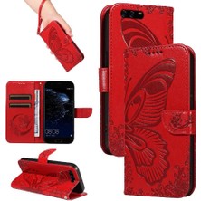 Colorful Shop Huawei P10 Ayrılabilir El Kayışı ile Yüksek Kaliteli Deri Flip Case (Yurt Dışından)