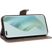 Colorful Shop Onur Sihirli 5 Pro Için Flip Case Kredi Kartı Yuvası ile Yüksek Kaliteli Deri (Yurt Dışından)