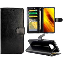 Colorful Shop Xiaomi Poco X3 Nfc Pu Deri Darbeye Kart Tutucu Için Flip Case (Yurt Dışından)