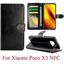 Colorful Shop Xiaomi Poco X3 Nfc Pu Deri Darbeye Kart Tutucu Için Flip Case (Yurt Dışından)