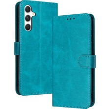 Colorful Shop Kart Yuvası Saf Renk ile Samsung Galaxy M54 Pu Deri Için Flip Case (Yurt Dışından)