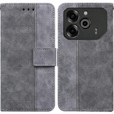 Colorful Shop Tecno Pova 6 Pro 5g Için Flip Case Cüzdan Kapak Premium Pu Deri Kabartmalı (Yurt Dışından)