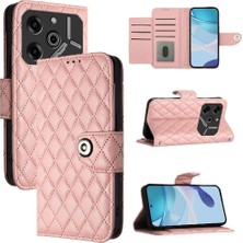 Colorful Shop Tecno Pova 6 Pro 5g Için Kılıf Cüzdan Kapak Kart Tutucu Bilek Şeridi Şık (Yurt Dışından)