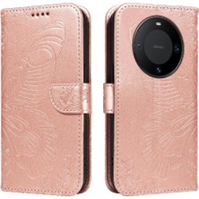 Colorful Shop Huawei Mate 60 Pro Için Flip Case Yüksek Kalite Deri Ayrılabilir El ile (Yurt Dışından)