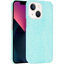 Colorful Shop IPhone 13 Için Şık Klasik Durumda Anti Scratch Klasik Timsah Moda (Yurt Dışından)