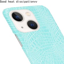 Colorful Shop IPhone 13 Için Şık Klasik Durumda Anti Scratch Klasik Timsah Moda (Yurt Dışından)