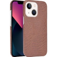 Colorful Shop IPhone 13 Mini Klasik Timsah Moda Anti Için Şık Klasik Durumda (Yurt Dışından)