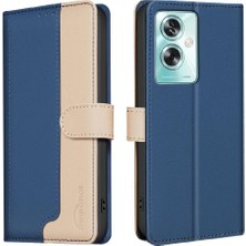 Colorful Shop Oppo A79 5g Için Flip Case Kart Yuvaları Tutucu Kickstand Flip Folio Tpu Iç (Yurt Dışından)