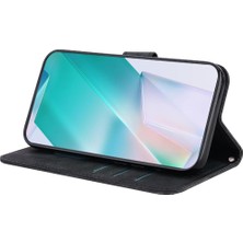 Colorful Shop Realme C61 Flip Folio Kabartmalı Sevimli Kaplan Cüzdan Kılıf Tutucu (Yurt Dışından)